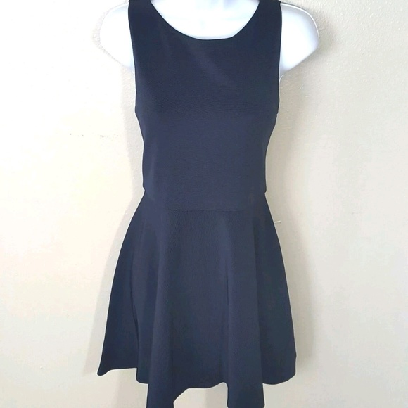 alice and olivia navy blue dress